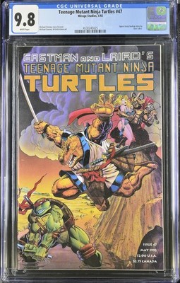 Teenage Mutant Ninja Turtles #47 CGC 9.8  #4530245025 Mirage Studios