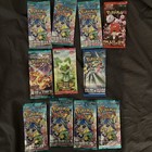 Lot 10 Boosters Pokemon - Japonais Coréen Chinois (Team Rocket, Battle Partners)