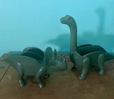 Funwares Taco Holder Brontosaurus Triceratops Used New Open Box