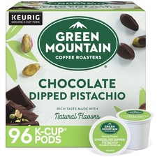 Café pistacho bañado en chocolate