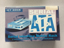 ICY DOCK MB123SK-1 5.25" Internal White SATA Mobile Rack - NEW in Box!