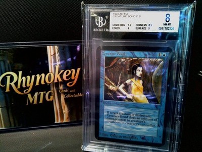Limited Edition (Alpha) Creature Bond CGC 8