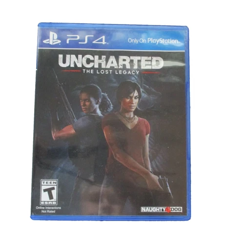 PS4 Uncharted The Lost Legacy (Sony 2017) Video Game and Case EXCELLENT