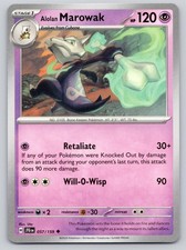 NM Alolan Marowak 057/159 Uncommon Journey Together Pokemon 2025