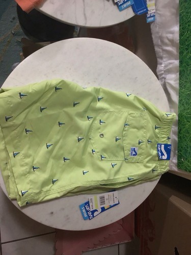 Boys Swimwear Lime Color With Sailboats Quick Dry Small NWT. - Picture 22 of 24