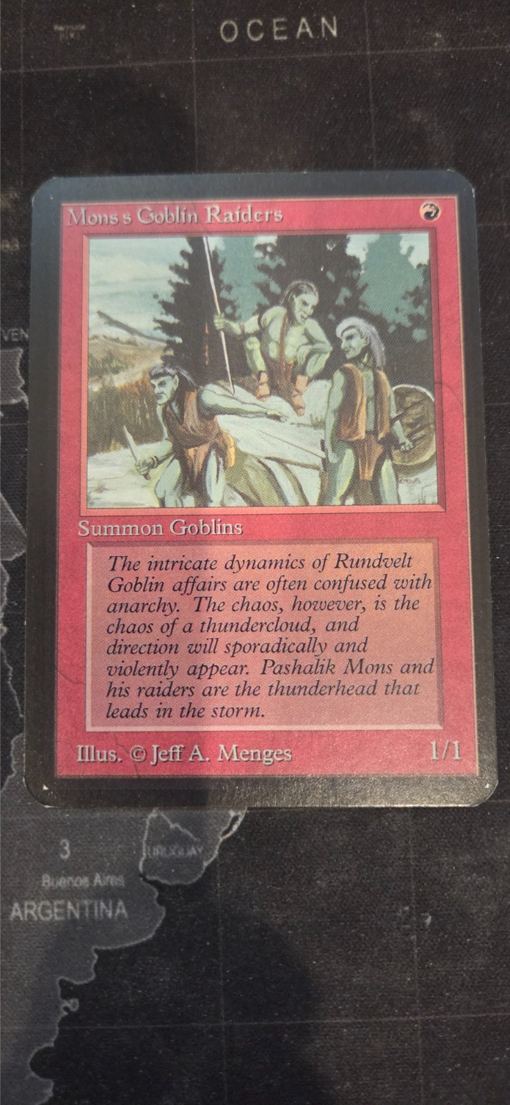 MtG Mons's Goblin Raiders ALPHA