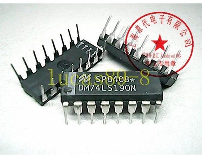 2PCS SN74LS190N TI IC DIP-16SYNCHRONOUS UP/DOWN COUNTERS #zc