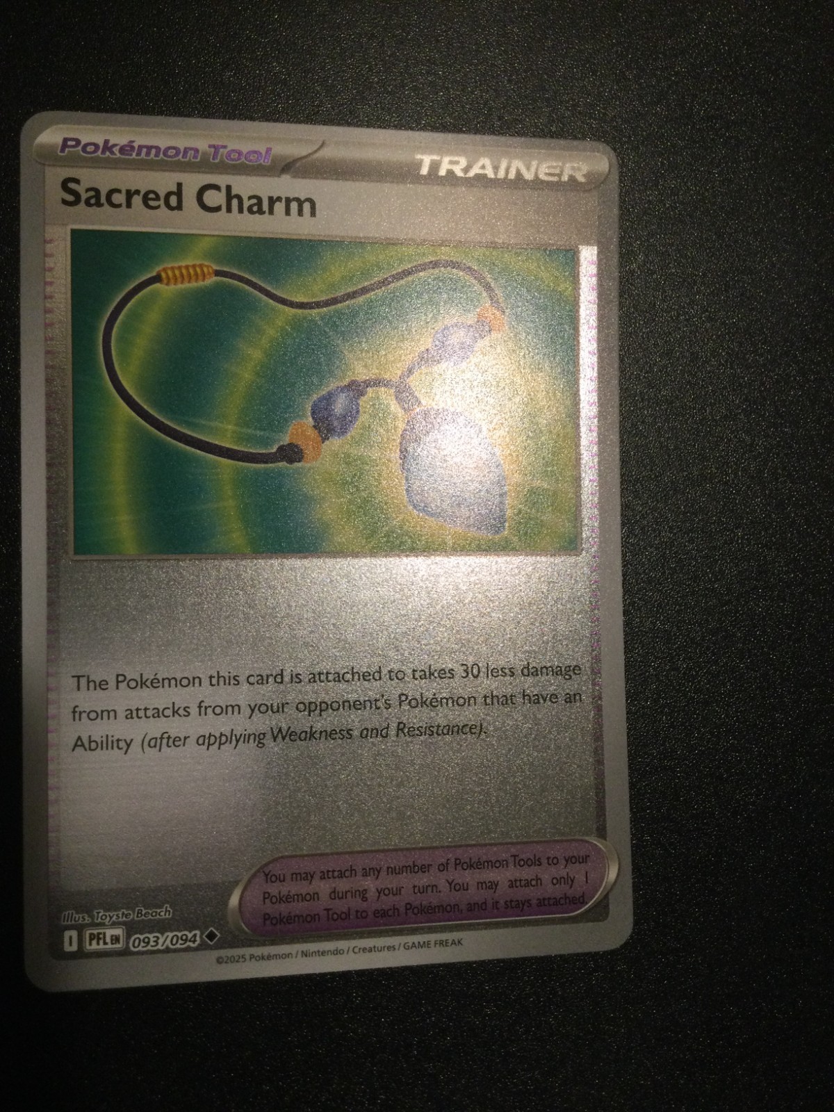 Sacred Charm 93/94 - Reverse Holo - Phantasmal Flames - Near Mint