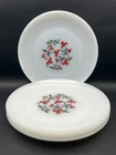 Fire King Oven Ware 7.5" Honeysuckle Salad Plates Set of Four | Vintage 1950s