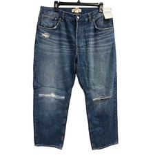 NWT Madewell The Dean Easy Straight Crop Jeans Size 31