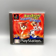 BUGS BUNNY E TAZ IN VIAGGIO NEL TEMPO PS1 Sony Playstation 1 COMPLETO MULTI ITA