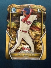 2023 Bowman Chrome Prospects Justin Crawford #BCPD-3 Die-Cut Variation /49 (RC)