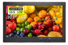 10.1" LCD Security Monitor with BNC/AV Input  Dual Speakers