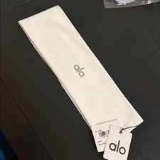 Alo Performance Conquer Headband White NWT