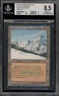 Magic MTG Taiga Revised ITALIAN Foreign Black Border Rare BGS 8.5