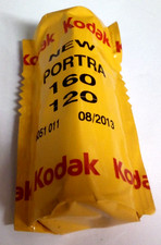 1 Roll Kodak Portra 160 120mm Medium Format Color Negative Film Outdated 08/2013