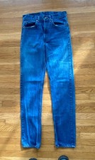 Vintage 80s Levi’s 505 29x33.5 Made In USA Straight Leg Fly Zip Denim Jeans