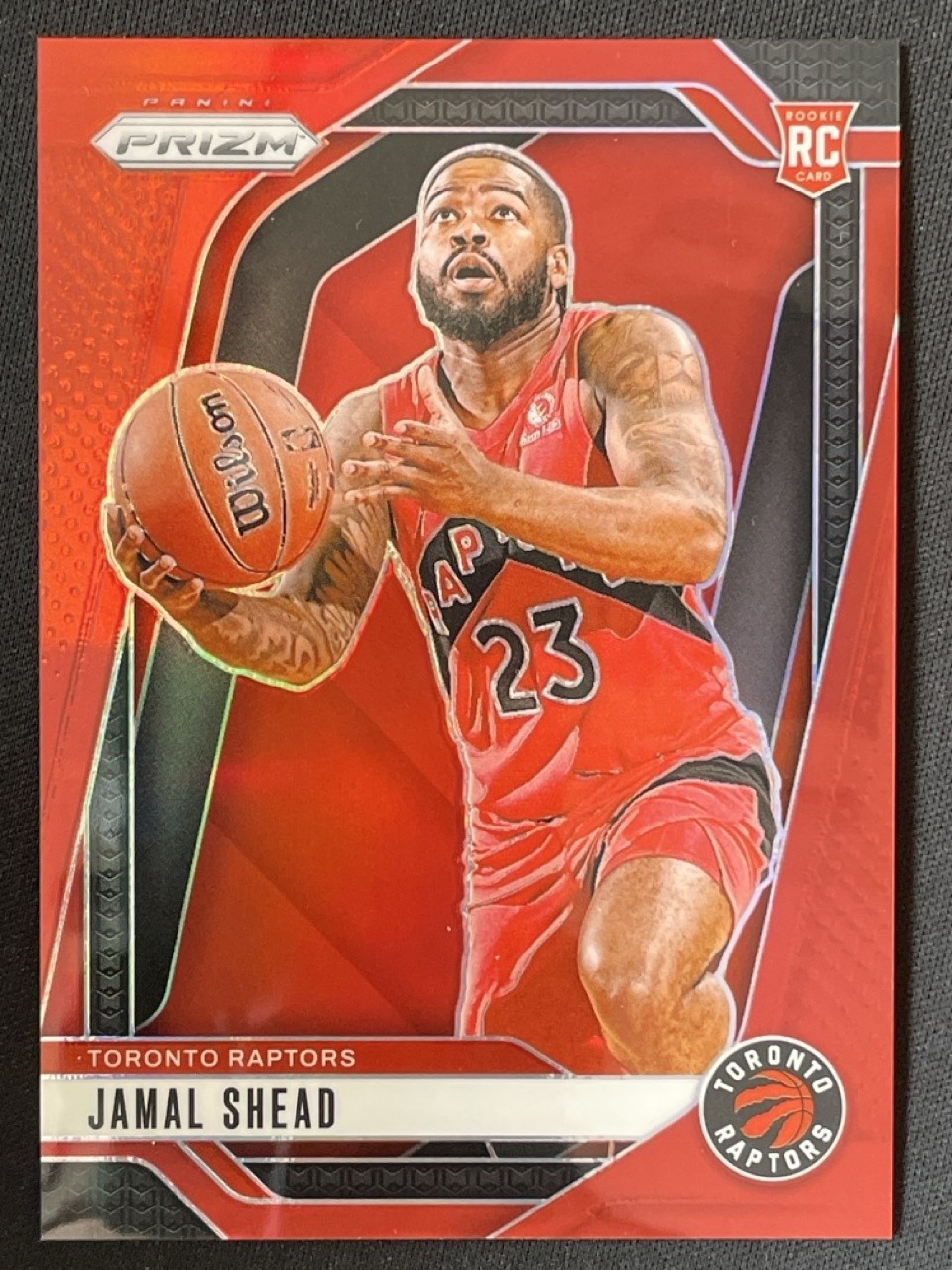 Jamal Shead 2024-25 Panini Prizm Red Base /299 #241