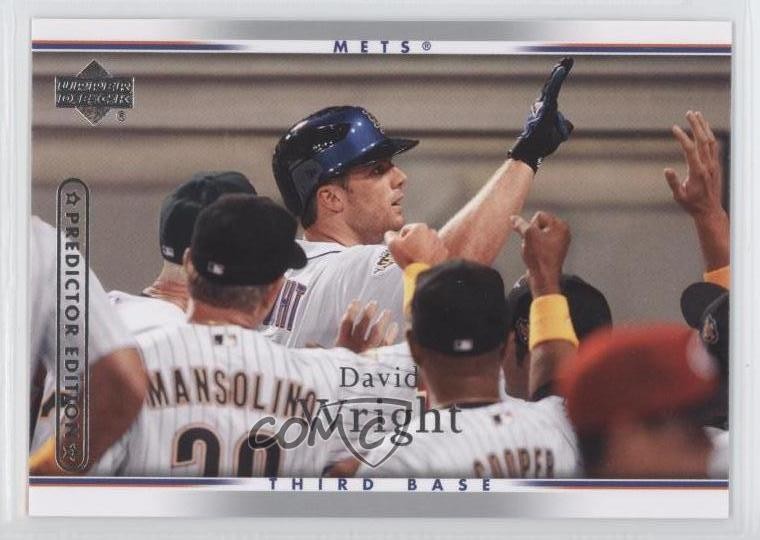 2007 Upper Deck Predictor Edition Silver David Wright #831 0a7