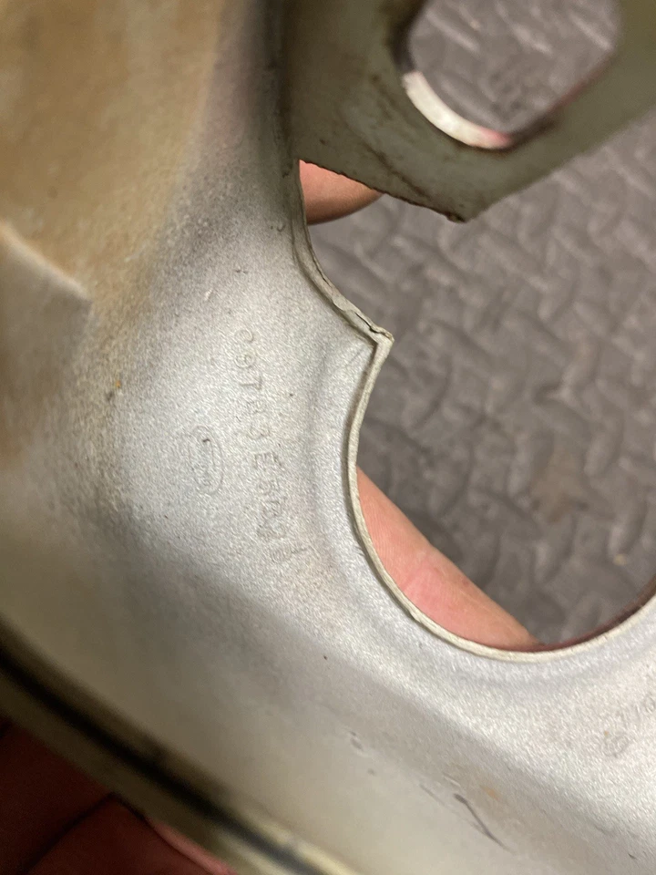 Ford F100 1969 columna de dirección cubierta tablero Ford Truck F250 67 68 rojo Foto 4 de 4