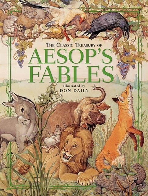 The Classic Treasury of Aesop's Fables - , Aesop, hardcover - Image 10