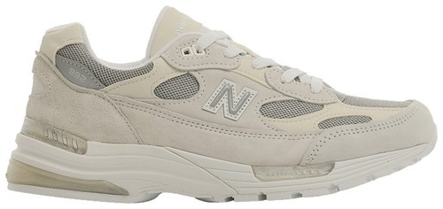 New Balance 992 Shoes Mens Size 7.5 White Navy Made In USA