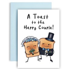 Huxters ?A Toast to the Happy Couple? Wedding gifts 210 x 290 mm, multicolor