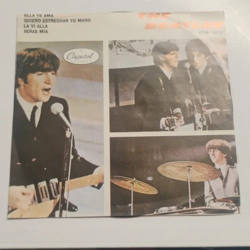 Beatles EP EMI Capitol EPEM-10033 Mexico Original Rock & Pop Vinyl Record
