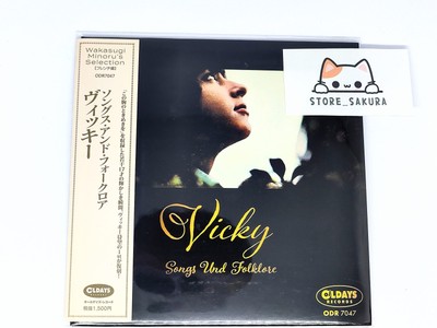 VICKY Songs Und Folklore with Bonus Tracks From Japan CD 14tracks LEANDROS 