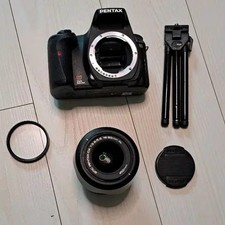 Pentax K-100D DSLR Camera with Lens, UV Filter, Tripod, Used Official