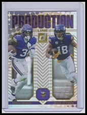 2025 Donruss #4 Jordan Addison / Justin Jefferson Production Line