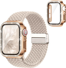 Magnetic Braided Band for Apple Watch Bands and Case 40Mm Women