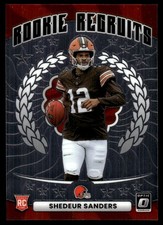 Shedeur Sanders 2025 Donruss Optic #20 Browns Insert ? SEE SCAN! FREE SHIPPING