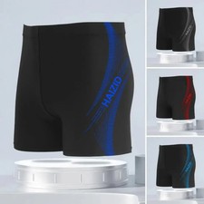 Fashion Letter Print Men Swimming Trunk Quick-drying Plus Size Summer Swimsuit B