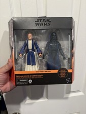 DISNEY Star Wars Black Series Concept Obi-Wan Kenobi Darth Vader Figure 2 Pk D23
