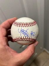 Yandy Diaz Tampa Bay Rays All Star 1B signed autographed ROMLB Baseball - Hot