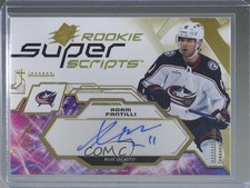 2023-24 SPx Super Scripts Rookies Gold /25 Adam Fantilli #SSR-AF Auto 1t1i