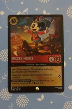 Disney Lorcana TCG Mickey Mouse Brave Little Prince 111/204 Legendary Fabled