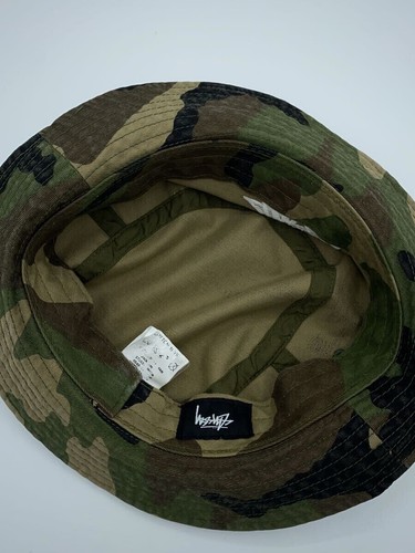 STUSSY Bucket Hat -- Cotton GRN Camouflage Men - Picture 4 of 7