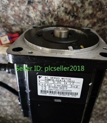 1 PC USED TESTED   AC SERVO MOTOR SGMPH-02A1A-YR32 UPS or FedEx #jd