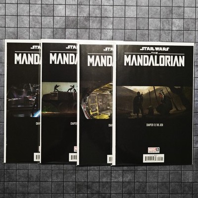 Star Wars: The Mandalorian #5-8 - (5 6 7 8) - Concept Art Variant B Set - NM