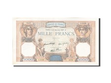 [#209473] Banknote, France, 1000 Francs, 1 000 F 1927-1940   Cérès et Mercure  ,