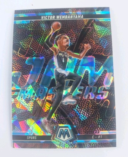 Victor Wembanyama [Ice] #4 2024 Panini Mosaic Jam Masters card