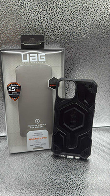 UAG Monach Pro MagSafe Case für iPhone 13 - Schwarz Panzerrahmen Stoßfest