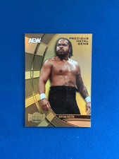 BRYAN KEITH 2025 UPPER DECK SKYBOX AEW METAL UNIVERSE GOLD PMG #1/1