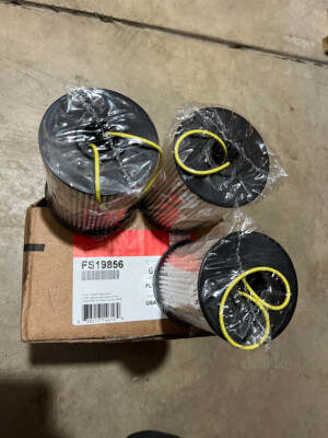 Fleetguard FS19856 Fuel Filter Fits Dodge Cummins 2003-2007 **3 PACK ...