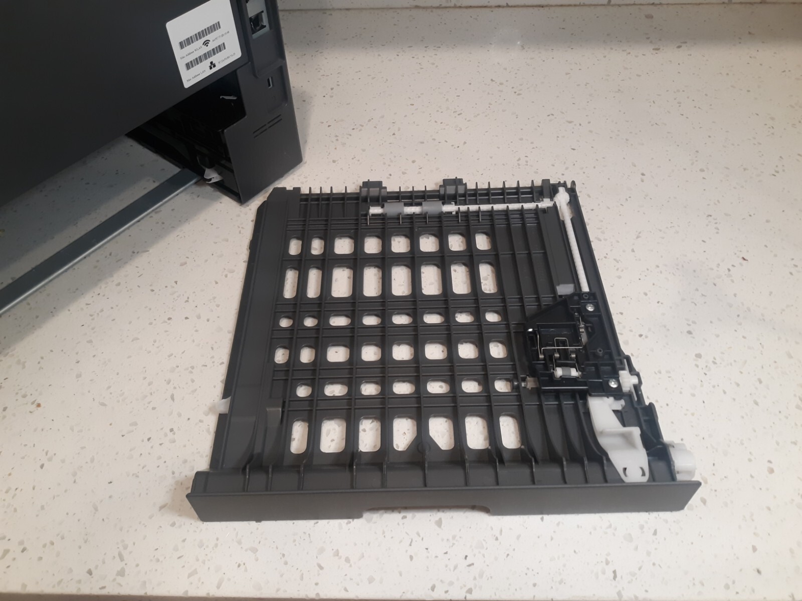 Brother HLL6200DW Rear Tray Paper Roller Feeder Assembly eBay