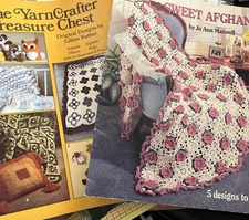 Pair of Vintage Yarn Craft Booklets