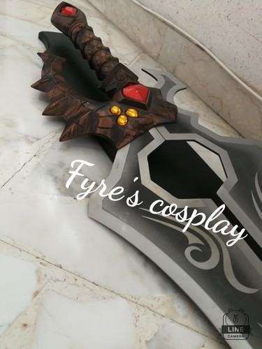 Varian Wrynn's Shalamayne Sword Blade wrynns wrynn video game world of warcraft - Picture 7 of 12