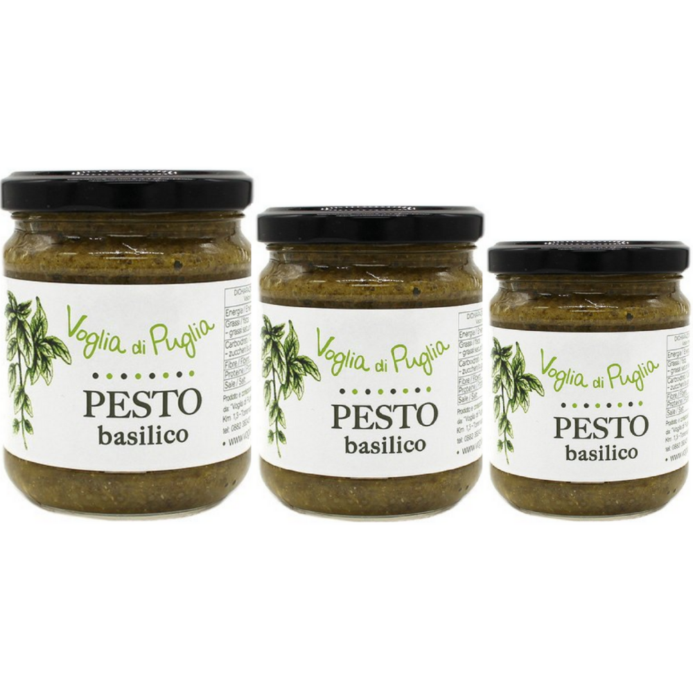 Voglia Di Puglia Pesto Alla Genovese In Olio Extravergine D'oliva 190g